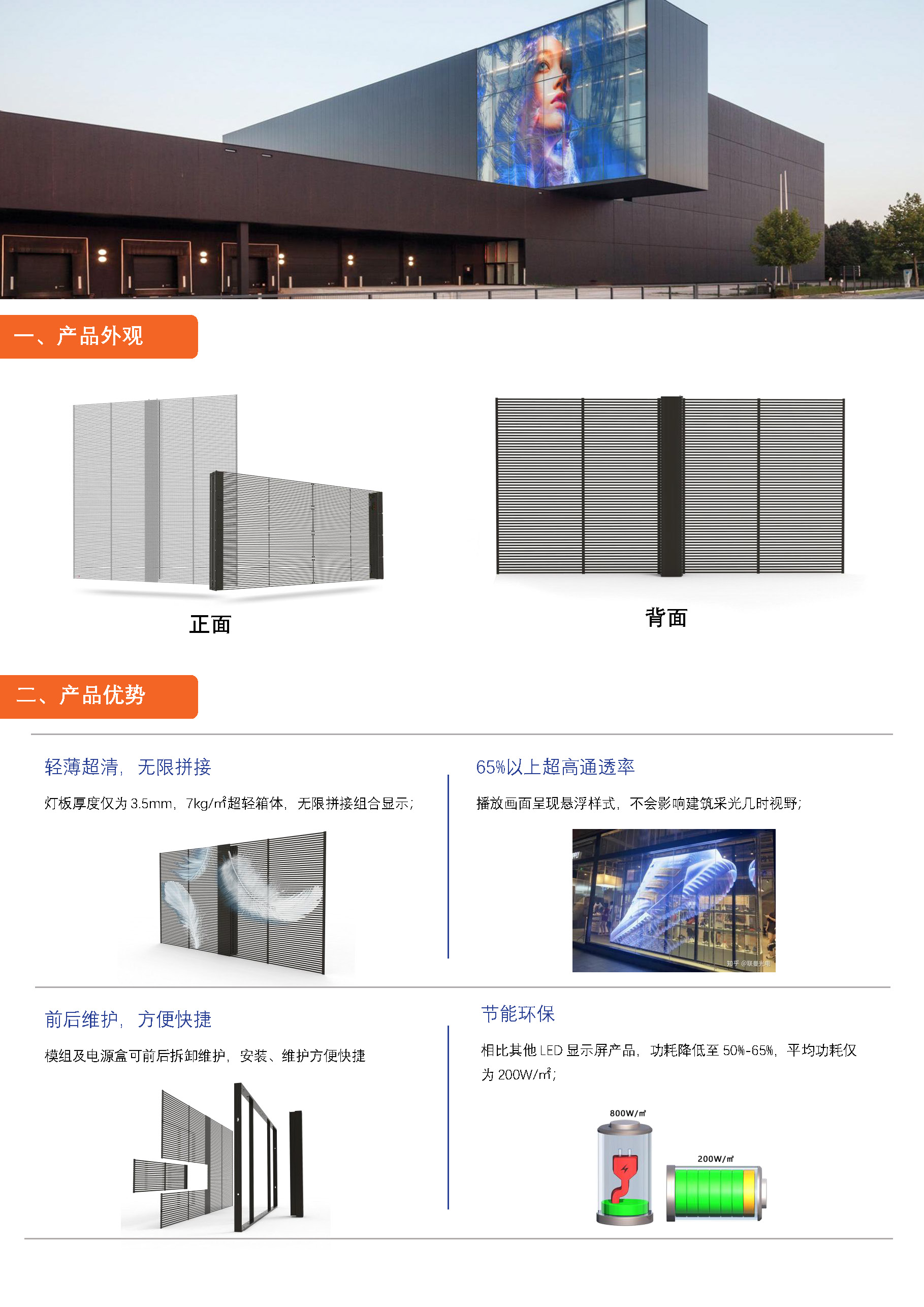 LED透明屏定制造型