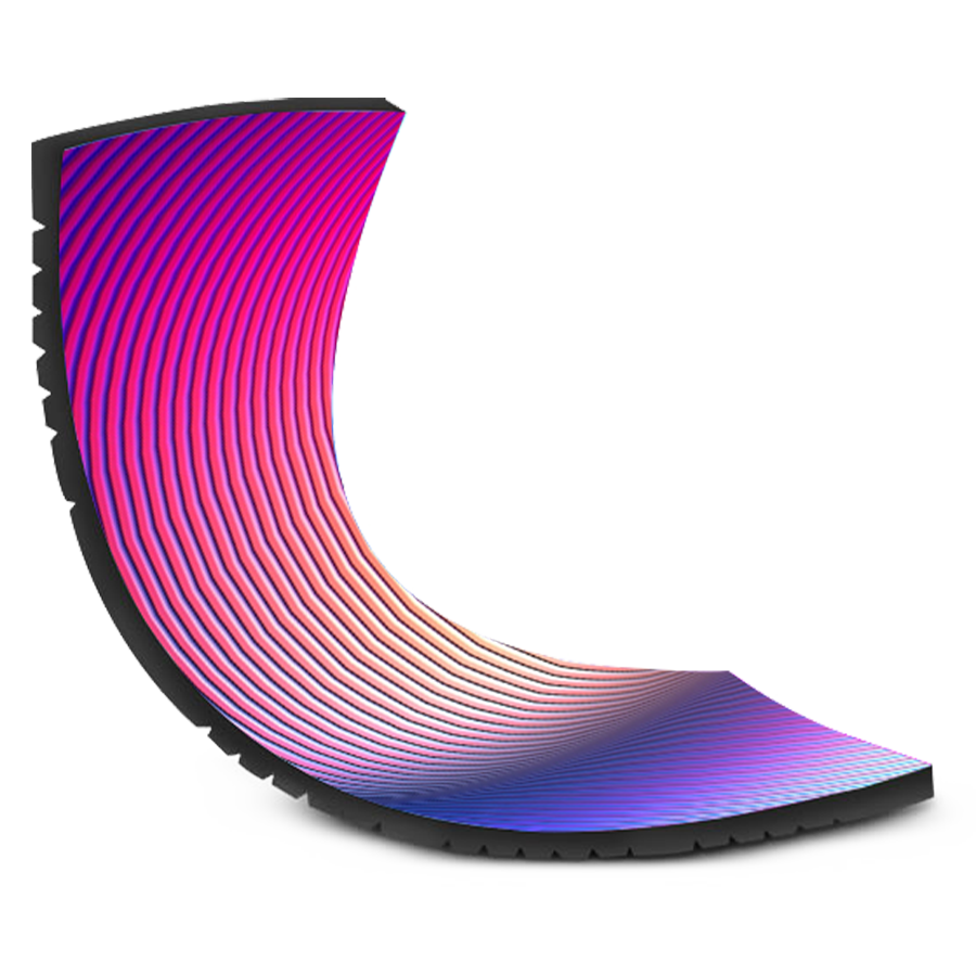 LED弧形屏