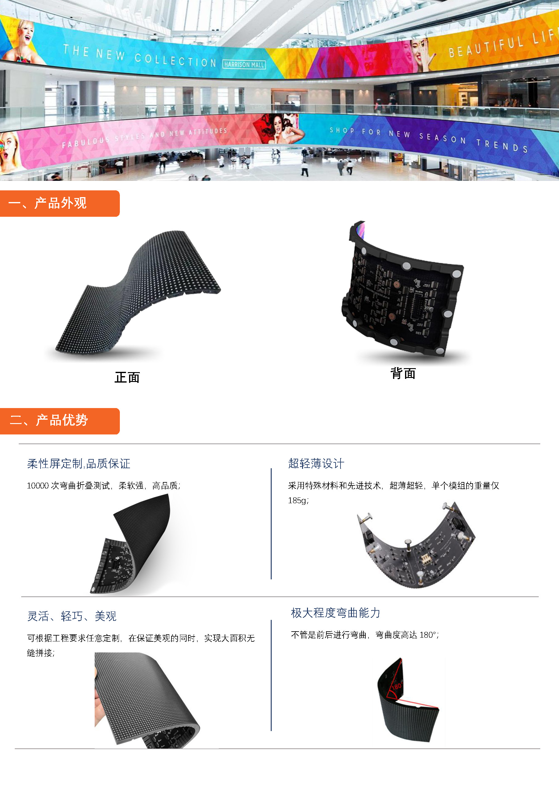 LED创意树形屏