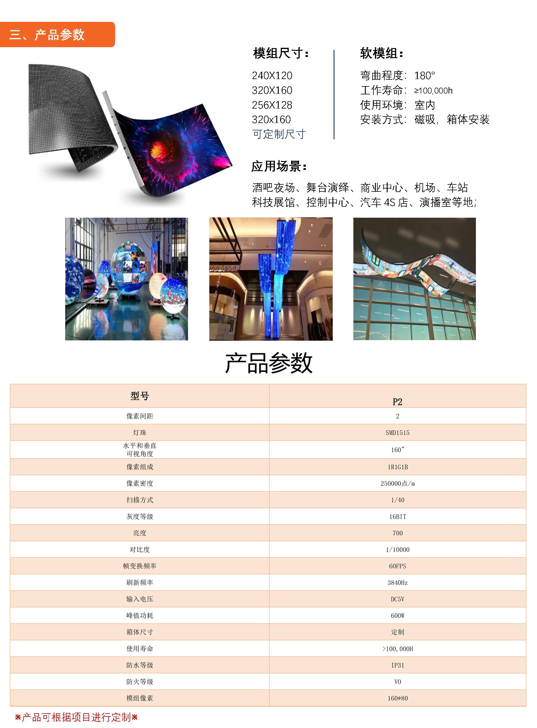 酒瓶造型LED屏